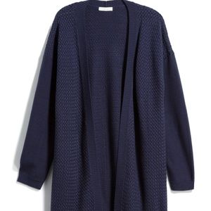 August Mist Navy Blue Cardigan 1X NWT